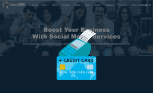 boosthill charge on credit card